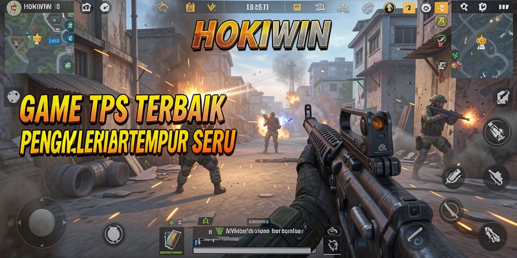 Tampilan gameplay HOKIWIN yang mendebarkan dan penuh aksi.