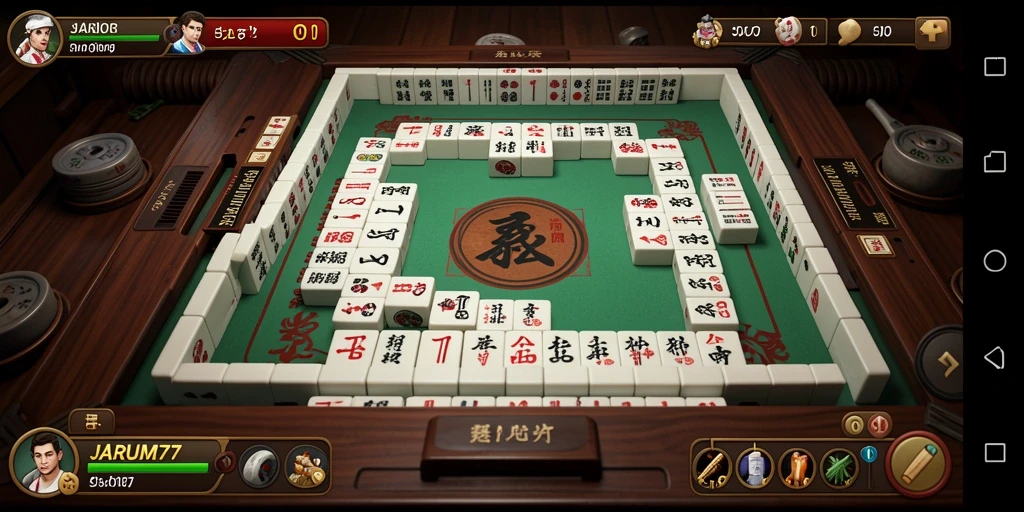 Tampilan gameplay seru JARUM77 yang memukau.