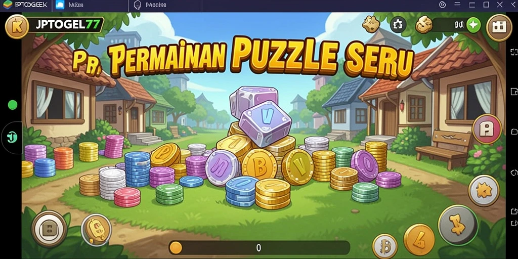 Screenshot gameplay JPTOGEL77 menampilkan tantangan seru dari permainan Puzzle.