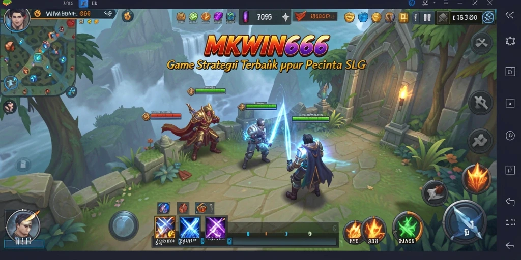 Screenshot gameplay SLG MKWIN666 yang seru dan menantang.