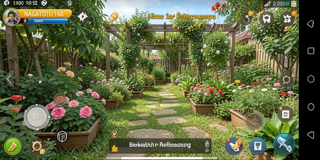 Tampilan menarik dari gameplay Farming NAGATOTO168 yang memukau.