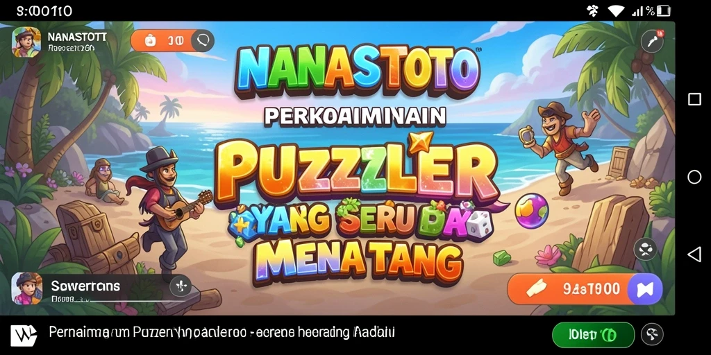Tampilan gameplay <strong>NANASTOTO</strong> yang menantang dan mengasyikkan.