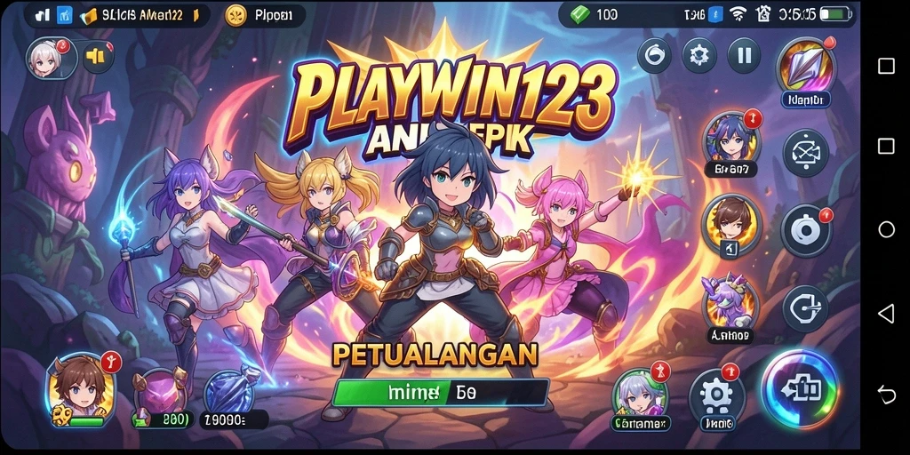 Tampak menakjubkan dari gameplay Anime di PLAYWIN123.