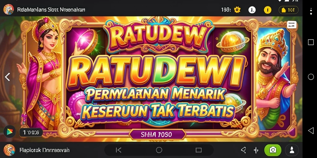 Gameplay menegangkan dan visual menarik dari RATUDEWI.