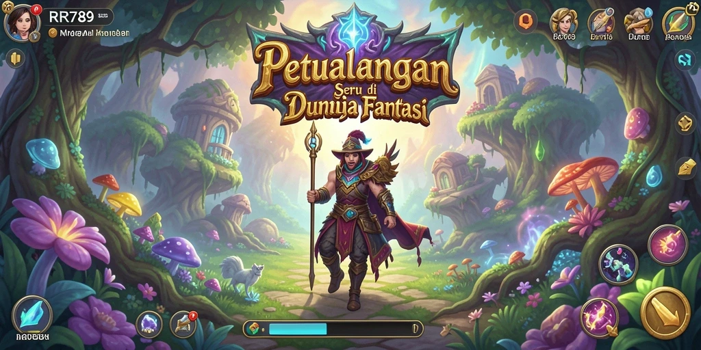 Tampilan screenshot menunjukkan gameplay seru dalam RR789.