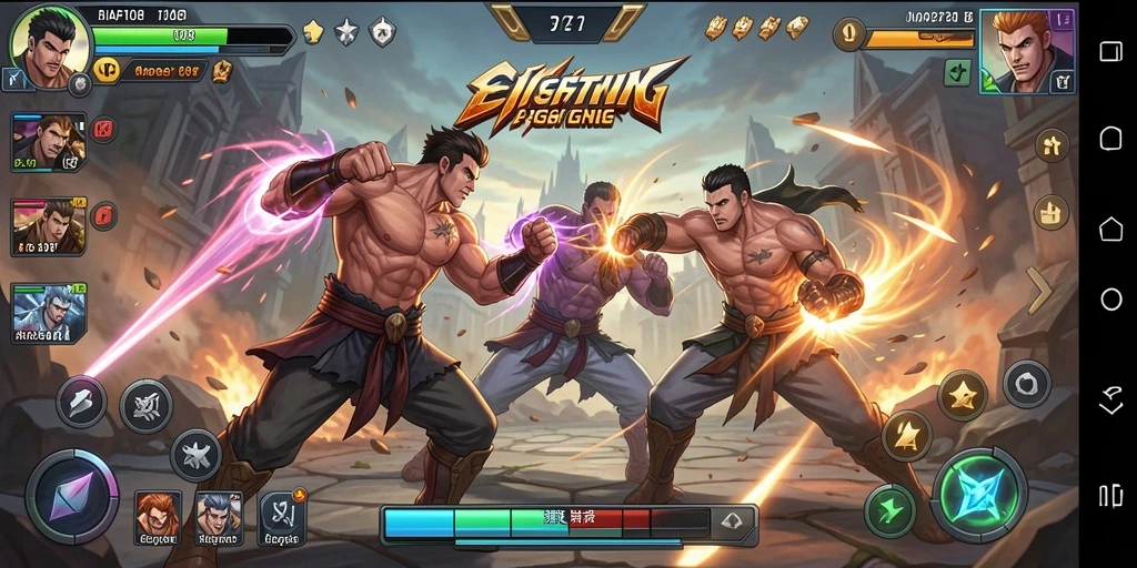 Tampilan gameplay seru dalam pertarungan SIAP108.