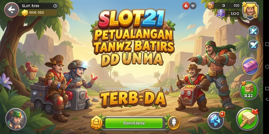 Tampilan gameplay SLOT21 yang menarik di dunia terbuka.