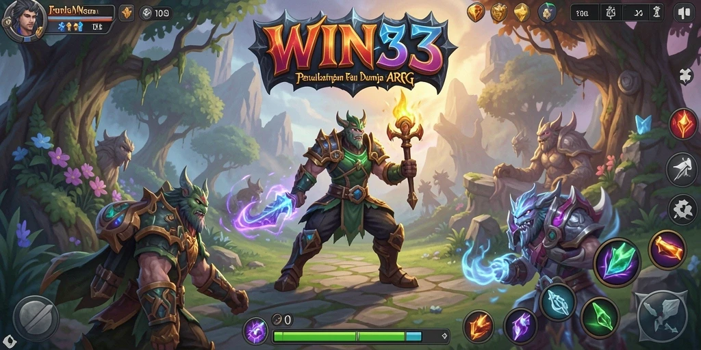Gameplay WIN33 yang memukau dengan pertarungan aksi.